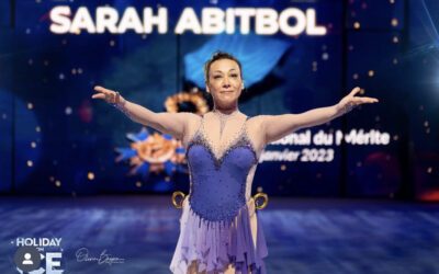 Retrouvez Sarah sur la glace avec un message d’espoir pour toutes les victimes