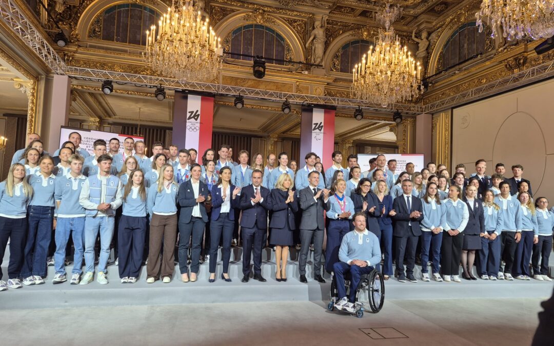 À l’Élysée avec nos champions : un moment gravé dans la mémoire